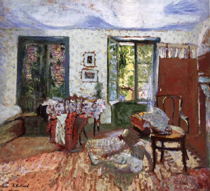 Edouard Vuillard Annette in the Bedroom oil painting image